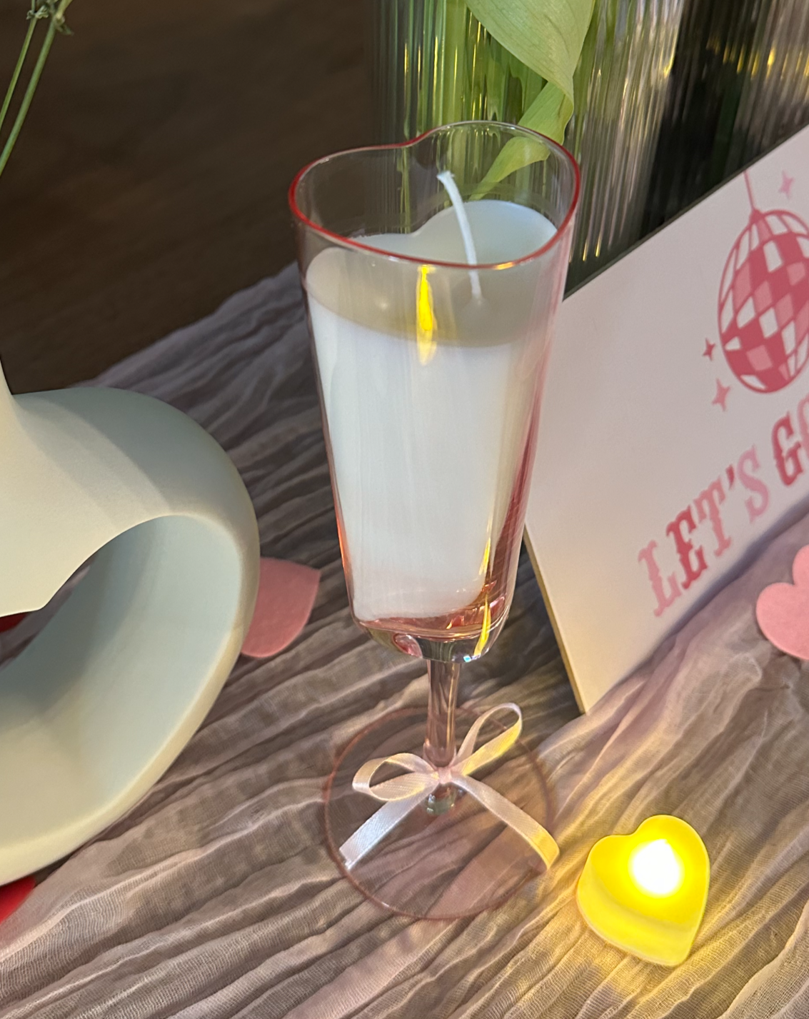 Valentine's Champagne Flute